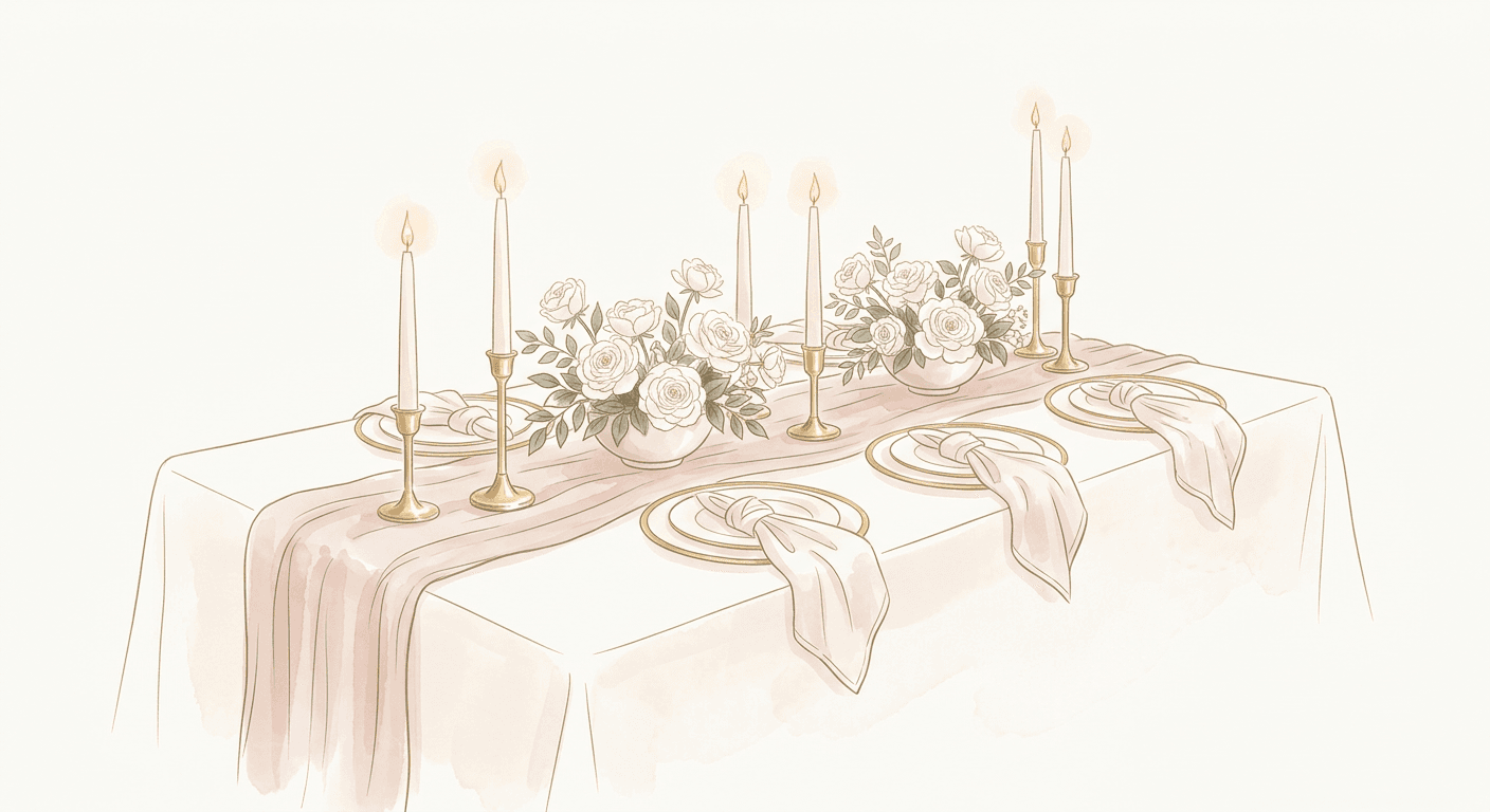 Dinner Table Styling